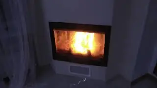 Наконец-то готовы веранда-пристрой и камин :-)