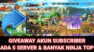 Ultimate Fight:Survival - Giveaway Akun Subscriber Ada Lima Server & Banyak Ninja Top