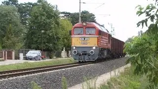 Vonatok a Balaton déli partján