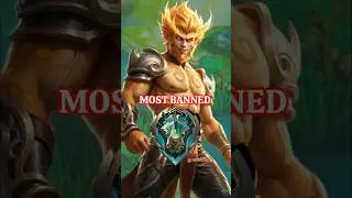 Most banned heroes in Epic #shorts #mobalegends5v5 #moba5v5english #moba5v5pippin #fyp
