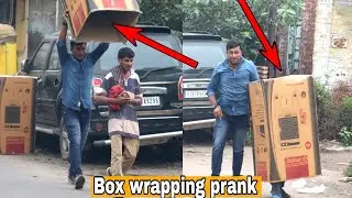 Box Wrapping Prank Video || Prank Video Comedy 2023 || Prank In India || Sagar No 1