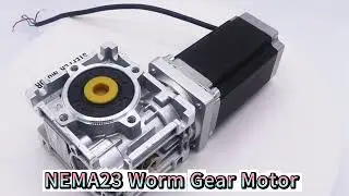 NEMA 23 Worm Gear Motor - Efficient Power Transmission with Smooth Operation