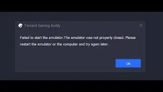 GAMELOOP FAILED TO START EMULATOR(QUICK FIX)