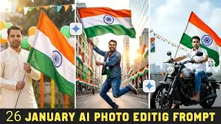 26 January photo editing | Republic day photo editing | Google Gemini photo editing