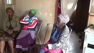 Gogo Sphiwe (feet washing) part 1...