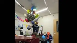 Anything but a Birthday Balloon for Mr. Martinez!