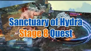 MIR4 Sanctuary of Hydra 8 Quest - Secret Peak 5F (Red Armor Gorefiend & Bloody Yeticlops) #mir4