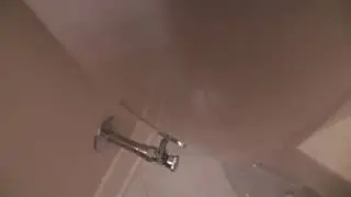 Water hammer noise in bsmt bathroom