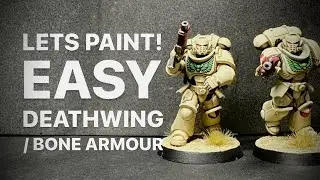 LETS PAINT! DEATHWING / Bone Armour