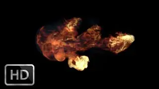 slow motion muzzle flash side 1080p HD footage v1