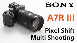 Sony  | &alpha; |  &alpha;7R III | Pixel Shift Multi Shooting
