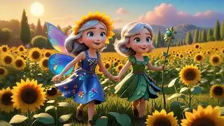 Two Tiny Fairies Fly Through Flowers | Gentle Counting Song | Nursery Rhymes and Preschool Learning
