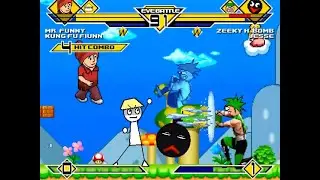 SK MUGEN - Mr. Funny & Kung Fu Fiunn vs Zeeky H. Bomb & Jesse
