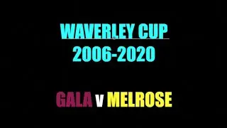 RUGBY: WAVERLEY CUP HISTORY 2006-2020 - GALA v MELROSE BOXING DAY FIXTURES