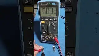 Como probar un TRIAC #microelectronica