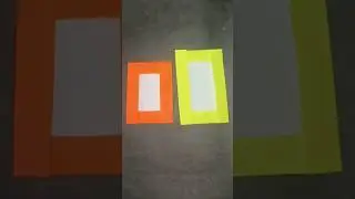 Making of Double zero by paper in a origami art fashion ! #shorts #diy #surprise #viral