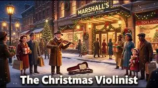 The Christmas Violinist 🎻 | 1950s Classic Mid-Century Holiday (Original Song Day 19/365)