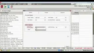 How to Print Multiple Ledgers in Miracle Accounting Software Step by Step