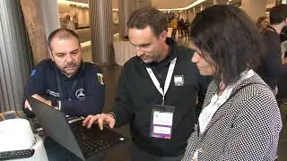 Lo stand del Dipartimento all'interno del Forum europeo &ndash; EFDRR 2018