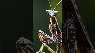 Fullmetal Mantis⚔️ #sora #ai #nature #mysterious #insects #mantis #fullmetal