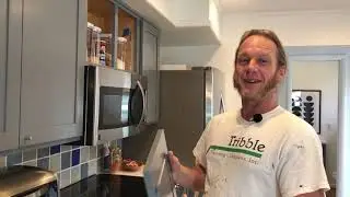 Painting Kitchen Cabinets (with minor drywall repair)