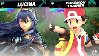 Super Smash Bros Ultimate Amiibo Fights Lucina vs the World #33 vs Red