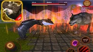 Wild Eagle Survival Simulator: Animals Fighting - IOS Gameplay |Newbie Gaming