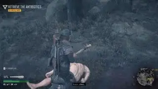 DAYS GONE - Killing huge zombie at crash site