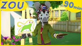 Tijd voor creativiteit! 🎨 Schilderen, knutselen, optreden!| ZOU in het Nederlands 🦓