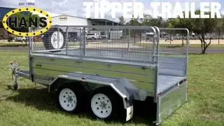 Tipper Trailers for Sale - New and Custom Made - Brisbane, Queensland - Hans Trailers