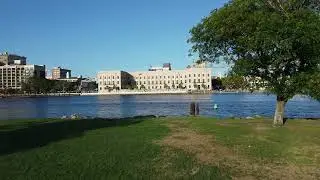 DJI Mini 2 SE drone first use at USS North Carolina Battleship Wilmington NC