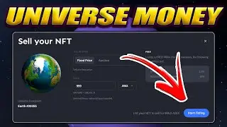 UNIVERSE MONEY HOW TO SELL YOUR PLANET NFT (UNIV.MONEY $UNIV GUIDE & TUTORIAL)