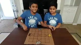 How to play ASTA CHAMMA(Indian ludo).....by Amit & Sriram👬😍😍