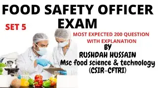 #fsopreparation#keralafso#foodsafetyofficerexam.MOST EXPECTED FSO QUESTIONS EXPLAINED|FOODTECH TALKS