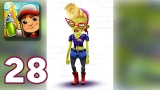 Subway Surfers - Gameplay Walkthrough Part 28 - Zoe: Curly Outfit (iOS, Android)