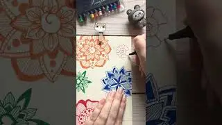 Как научиться рисовать мандалы? #drawing #artist