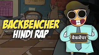 Backbencher Hindi Rap By Dikz | Animation By @Hardtoonz22