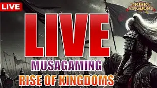 [LIVE] Mauderers and Chill! Getting Ready for The KvK Next Week! | Rise of Kingdoms