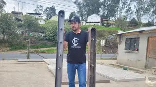 Postes de cemento video  4 🏗
