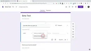Google Forms - Response Validation (Part 3)