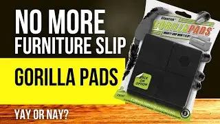 Ultimate Furniture Hack! Gorilla Pads Review - Bye Bye Slips! Yay or Nay