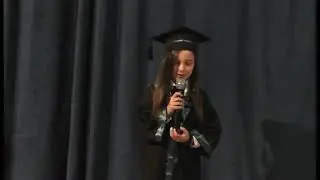 كلمة الخريجبن بالغة العربية-حفل تخريج روضة الفكر الراقي2019