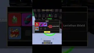 ✅How to Craft Leviathan Shield & Beast Hunting Boat in blox fruits #bloxfruits #roblox #shorts