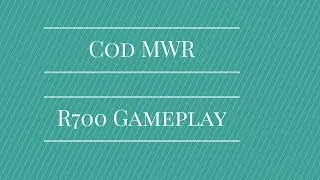 R700 Sniper Gameplay