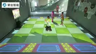 Interactive Floor Is Lava Game