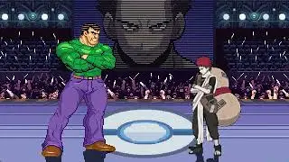 SANDMAN VS GAARA | INSANELY EPIC MUGEN BATTLE