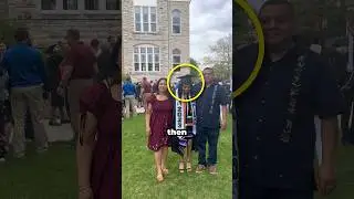 Her Graduation Turned Into Her Dad&rsquo;s Biggest Moment #shorts #shortsfeed #wholesome