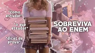 Como Estudar Para o ENEM 🔥 O Guia Que Vai Salvar Sua Nota