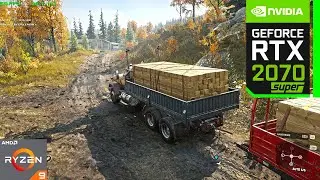 SnowRunner 2 Extreme Cargo  | RTX 2070 Super 8GB ( 4K Maximum Settings )