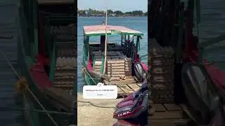 Smallest cargo vessel in Philippines.  Wooden cargo vessel